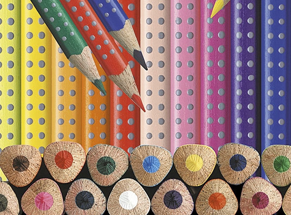 CREIOANE COLORATE 24 CULORI GRIP 2001 FABER-CASTELL [3]
